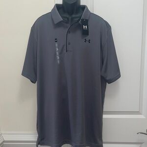 Under Armour Men's Charcoal Polo Shirt